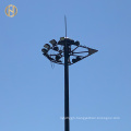 30M Hot Dip Galvanized Q235 High Mast Lighting Pole